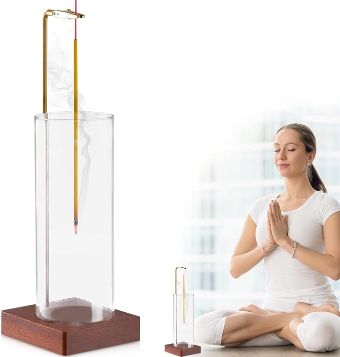 Porte encens inverse meditation