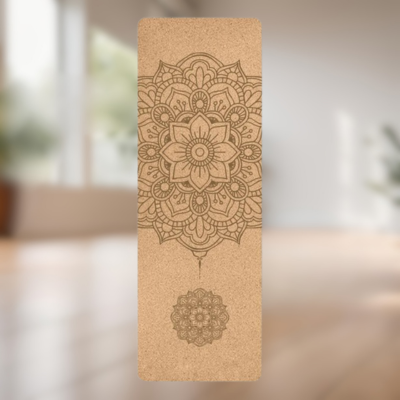 Tapis Yoga imprime mandala