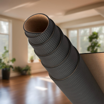 Tapis Yoga imprime roule