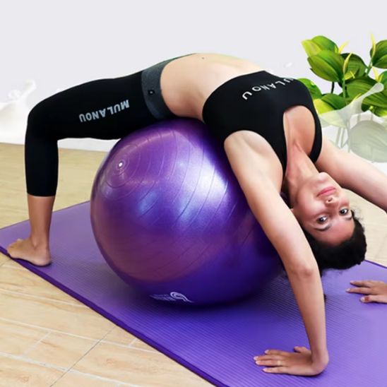ballon yoga zoom violet