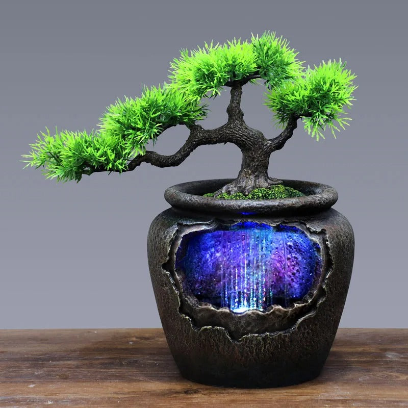 bonzai fontaine fonce