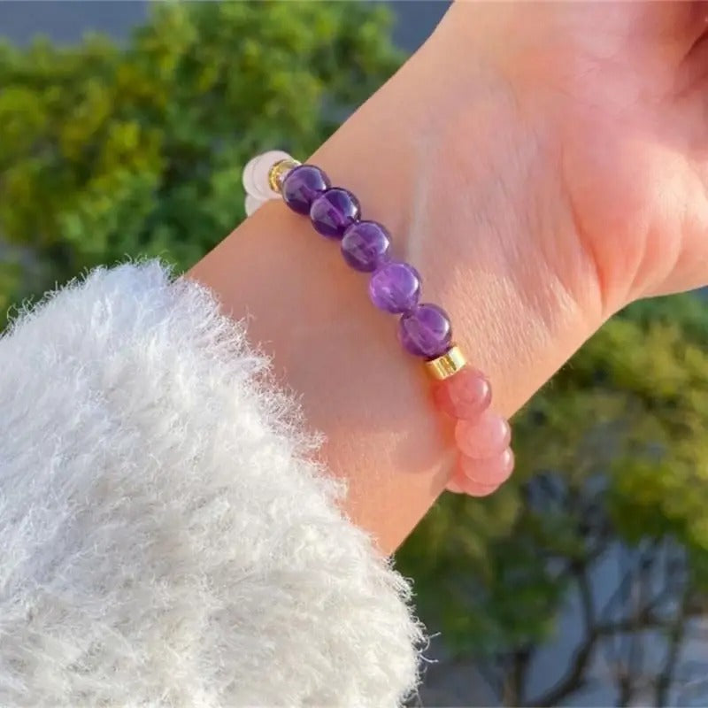 bracelet chance et serenite poignet gauche