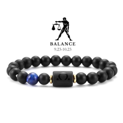 bracelet signes du zodiaque balance
