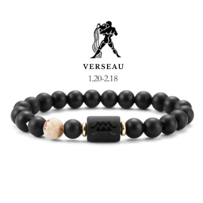 bracelet signes du zodiaque verseau