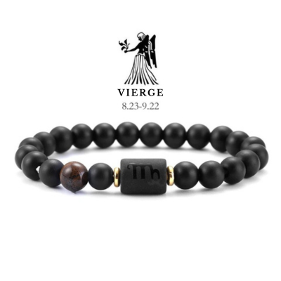 bracelet signes du zodiaque vierge