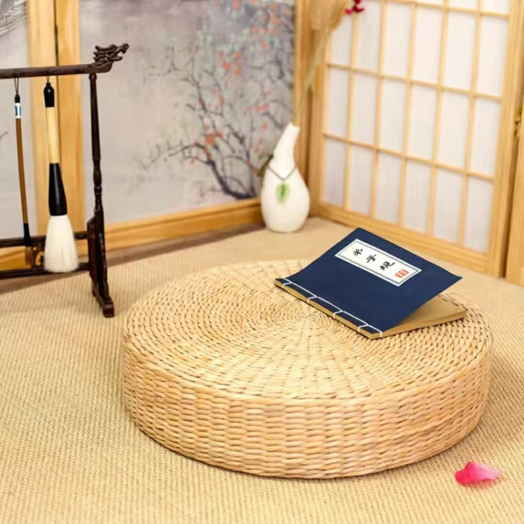coussin yoga naturel zen