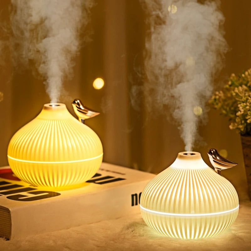 diffuseur huile essentielle oiseau duo