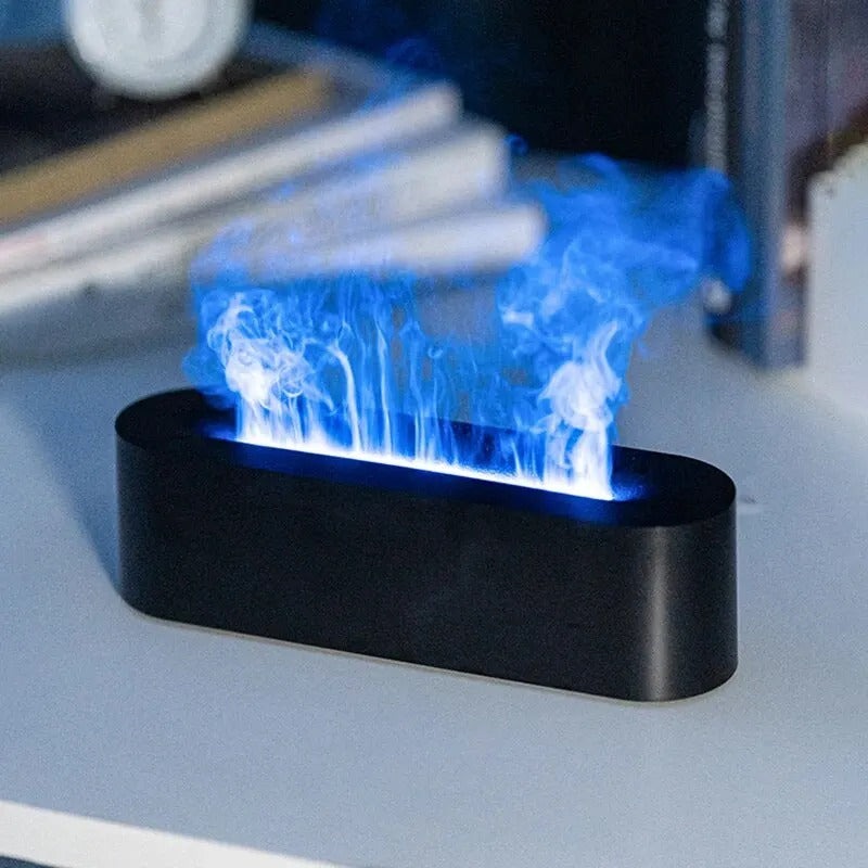 diffuseur huile essentielle flamme bleu