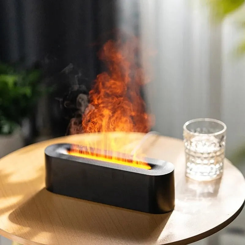 diffuseur huile essentielle flamme table