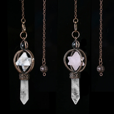 pendule divinatoire etoile double modele