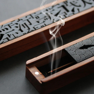 porte encens boite signe ouvert modifier