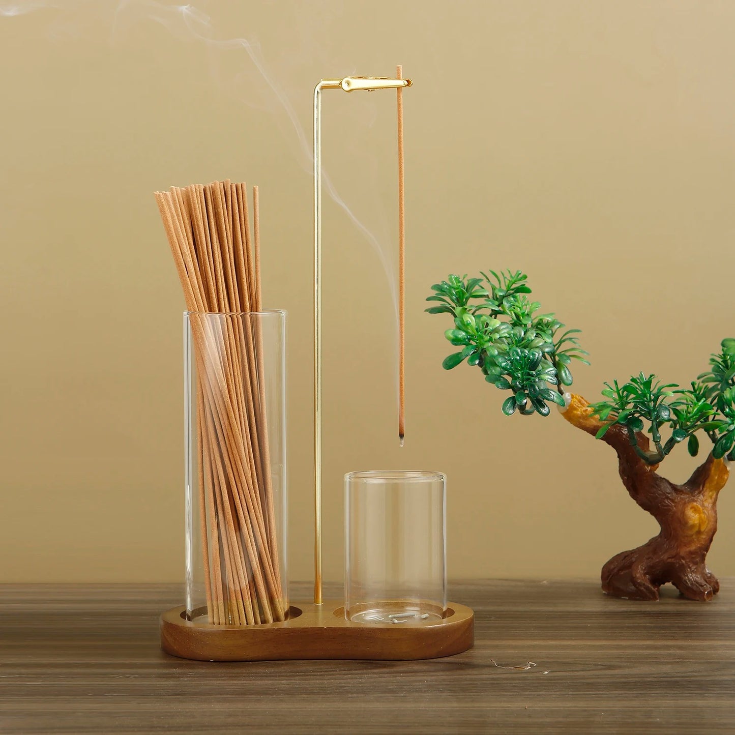 porte encens duo variante fonce