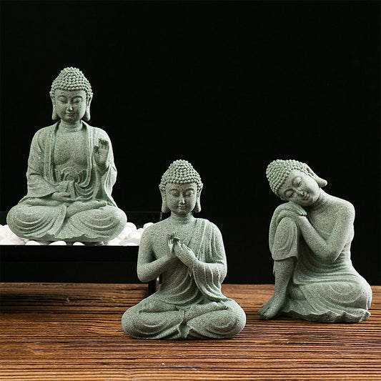 statue bouddha gres presentation