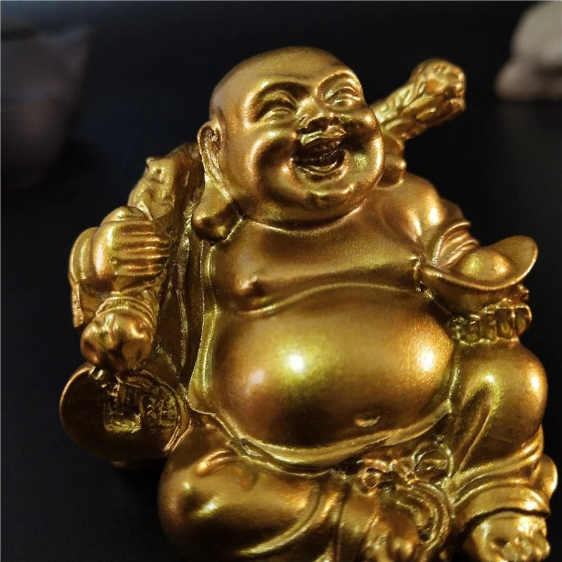 statue bouddha rieur droite