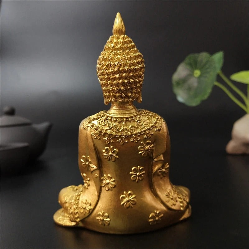 statue bouddha thaï dos